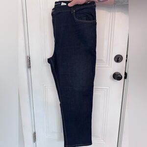 Men's Dark Wash Athletic Fit, Straight Leg Jeans